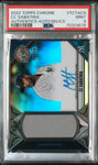 2022 Topps Chrome Authentics Autograph Relics Tctacs CC Sabathia /99 PSA 9