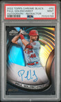 2022 Topps Chrome Black Autographs PG Paul Goldschmidt Refractor /150 PSA 9