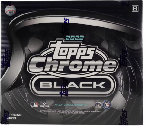 2022 Topps Chrome Black Baseball Hobby Box