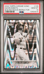 2022 Topps Chrome Sonic 146 Gavin Sheets B/W Raywave Refractor RC Rookie PSA 10