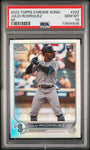 2022 Topps Chrome Sonic 222 Julio Rodriguez SP RC Rookie PSA 10