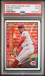 2022 Topps Chrome Sonic Expose EX4 Hunter Greene RC Rookie PSA 9