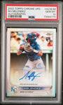 2022 Topps Chrome Update Autographs Acmjm MJ Melendez RC Rookie PSA 10