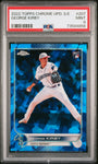 2022 Topps Chrome Update Sapphire Edition 207 George Kirby RC Rookie PSA 9