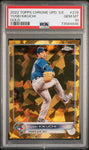 2022 Topps Chrome Update Sapphire Edition 278 Yusei Kikuchi Gold /50 PSA 10