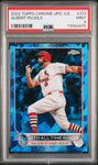 2022 Topps Chrome Update Sapphire Edition 313 Albert Pujols PSA 9