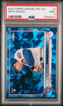 2022 Topps Chrome Update Sapphire Edition 8 Seiya Suzuki RC Rookie Debut PSA 9