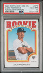 2022 Topps Heritage High Number Rookie Performers RP4 Julio Rodriguez PSA 10