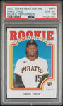 2022 Topps Heritage High Number Rookie Performers RP5 Oneil Cruz PSA 10