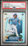 2022 Topps Home Field Advantage HA21 Bobby Witt Jr. Update PSA 9