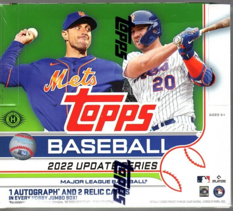 2022 Topps Update Baseball Hobby Jumbo Box