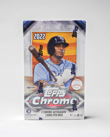 2022 Topps Chrome Baseball Hobby Box w/ Silver Pack