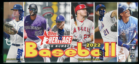 2022 Topps Heritage High Number Baseball Hobby Box