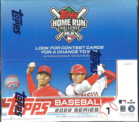 2022 Topps Series 1 Baseball Retail Box