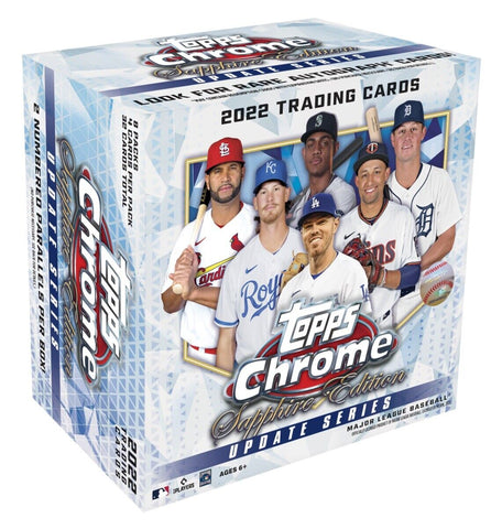 2022 Topps Chrome Update Series Sapphire Baseball Hobby Box