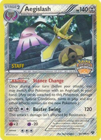 Aegislash (Regional Championship Promo) [Staff] [League & Championship Cards]