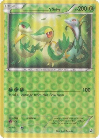 _____'s Snivy (Miscellaneous Promotional cards) [Jumbo Cards]
