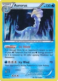 Aurorus - 26/111 (Cosmos Holo) (26/111) [Miscellaneous Cards & Products]