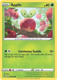 Applin (20) (20/192) [SWSH02: Rebel Clash]
