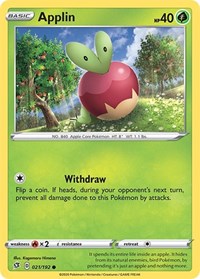 Applin (21) (21/192) [SWSH02: Rebel Clash]