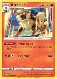 Arcanine (28/192) [SWSH02: Rebel Clash]
