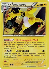 Ampharos - 40/124 (Cosmos Holo) (40) [Blister Exclusives]