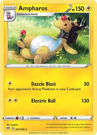 Ampharos (57/189) [SWSH03: Darkness Ablaze]