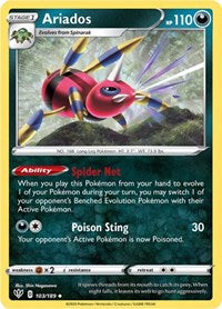 Ariados (103/189) [SWSH03: Darkness Ablaze]