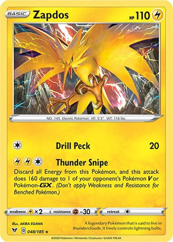 Zapdos [SWSH04: Vivid Voltage]