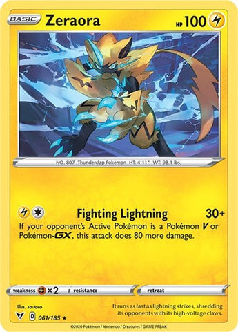 Zeraora [SWSH04: Vivid Voltage]