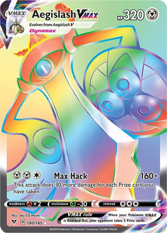 Aegislash VMAX (Secret) [SWSH04: Vivid Voltage]