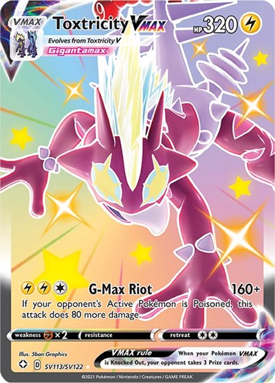 Toxtricity VMAX [Shining Fates: Shiny Vault] – 3G Cards & Collectibles, LLC