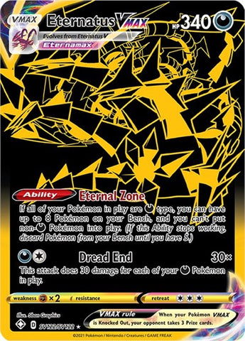 shiny vault pokemon cards Eternatus VMAX [Shining Fates: Shiny Vault] – 3G Cards & Collectibles, LLC