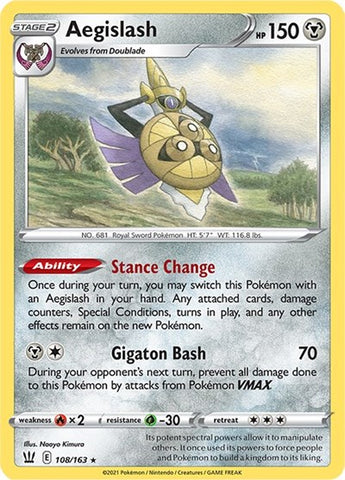 Aegislash (108) [SWSH05: Battle Styles]