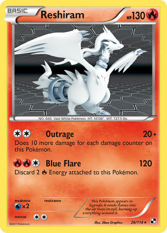 Reshiram [Black & White]