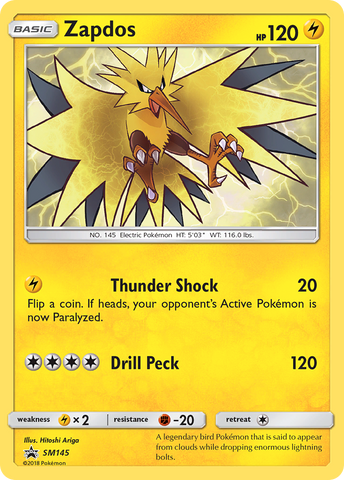 Zapdos [SM Black Star Promos]