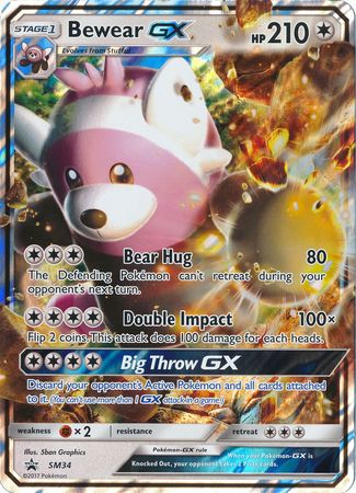 Bewear GX (SM Black Star Promos) (SM34) [Jumbo Cards]