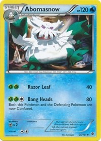 Abomasnow (26) [Plasma Blast]