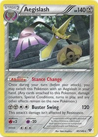 Aegislash (85) [XY Base Set]