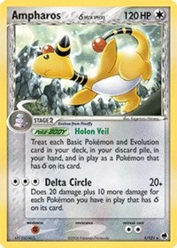 Ampharos (Delta Species) (1) [Dragon Frontiers]