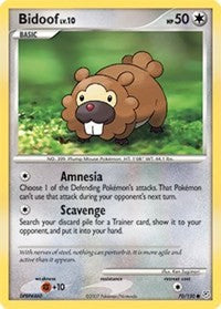 Bidoof (70) [Diamond and Pearl]