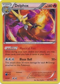 Delphox (26) [XY Base Set]