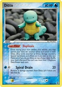 Ditto (64 - Squirtle) (64) [Delta Species]