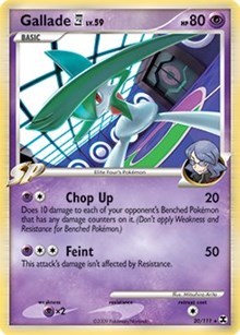 Gallade E4 (20) [Rising Rivals]