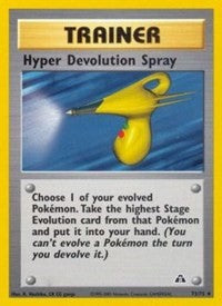 Hyper Devolution Spray (73) [Neo Discovery]