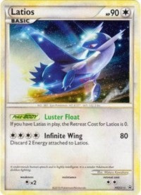 Latios (Cosmos Holo) (HGSS11) [HGSS Promos]