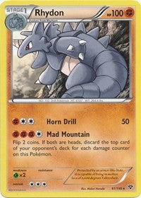 Rhydon (61) [XY Base Set]