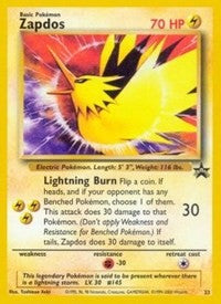 Zapdos (23) [WoTC Promo]