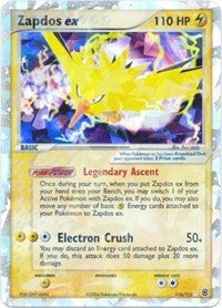 Zapdos ex (116) [FireRed & LeafGreen]