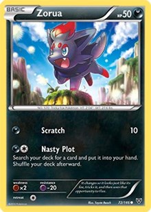 Zorua (72) [XY Base Set]